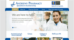 Desktop Screenshot of andrewspharmacy.com